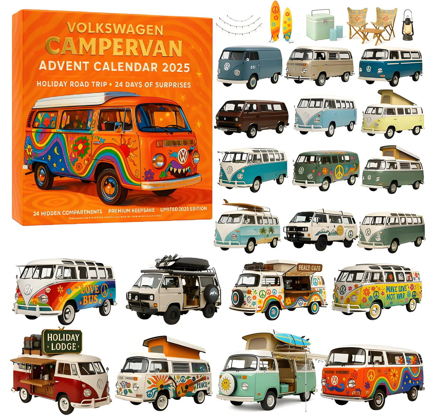 🚐🎄 Volkswagen Campervan Advent Calendar 2025