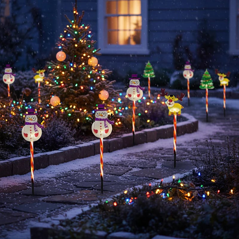 🎄🎁 6-pack of moving Christmas lights