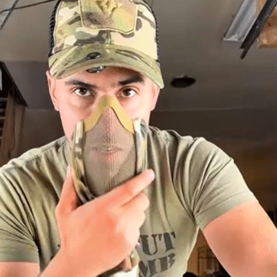 Breathable Steel Mesh Tactical Hood