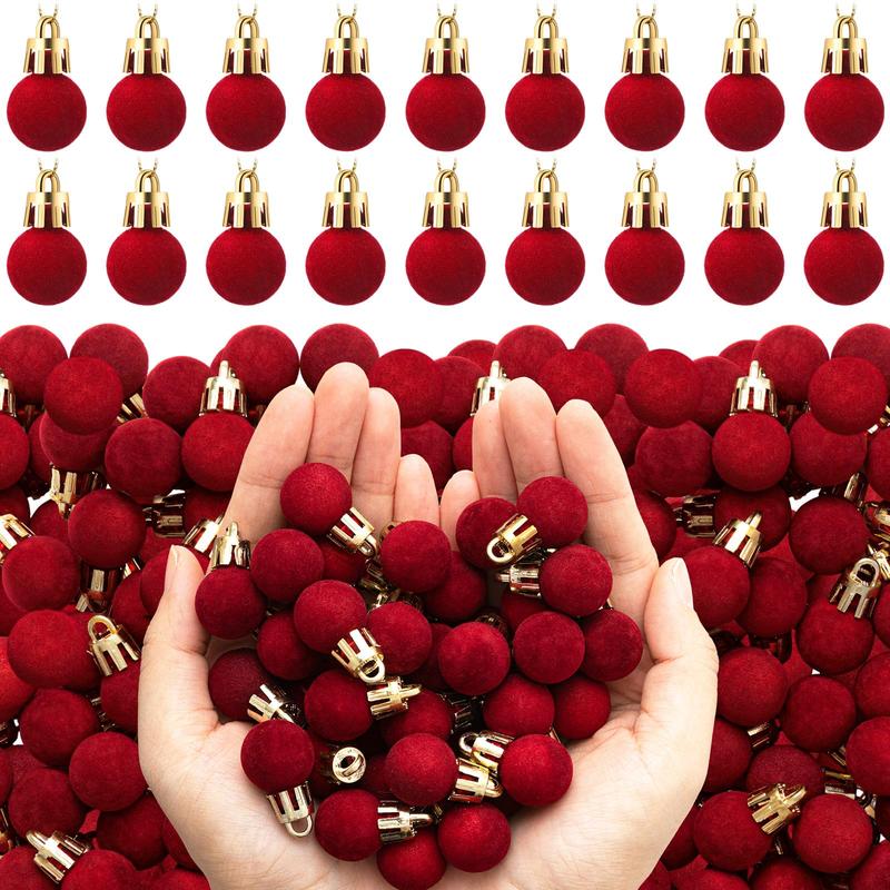 🎄 Velvet Christmas Balls