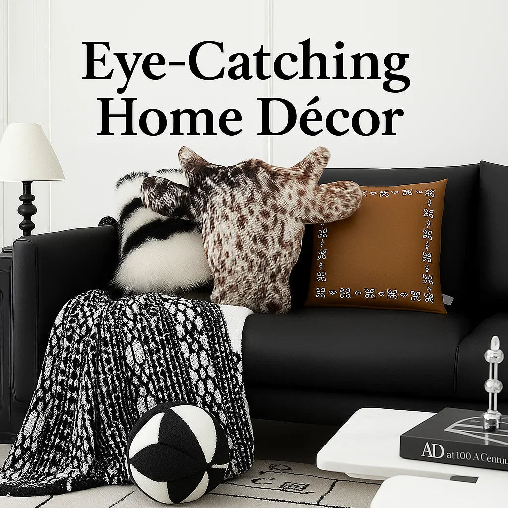 🐄 Cow-Head Shaped Sofa Pillow