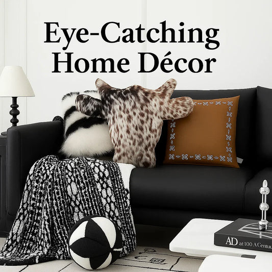 🐄 Cow-Head Shaped Sofa Pillow