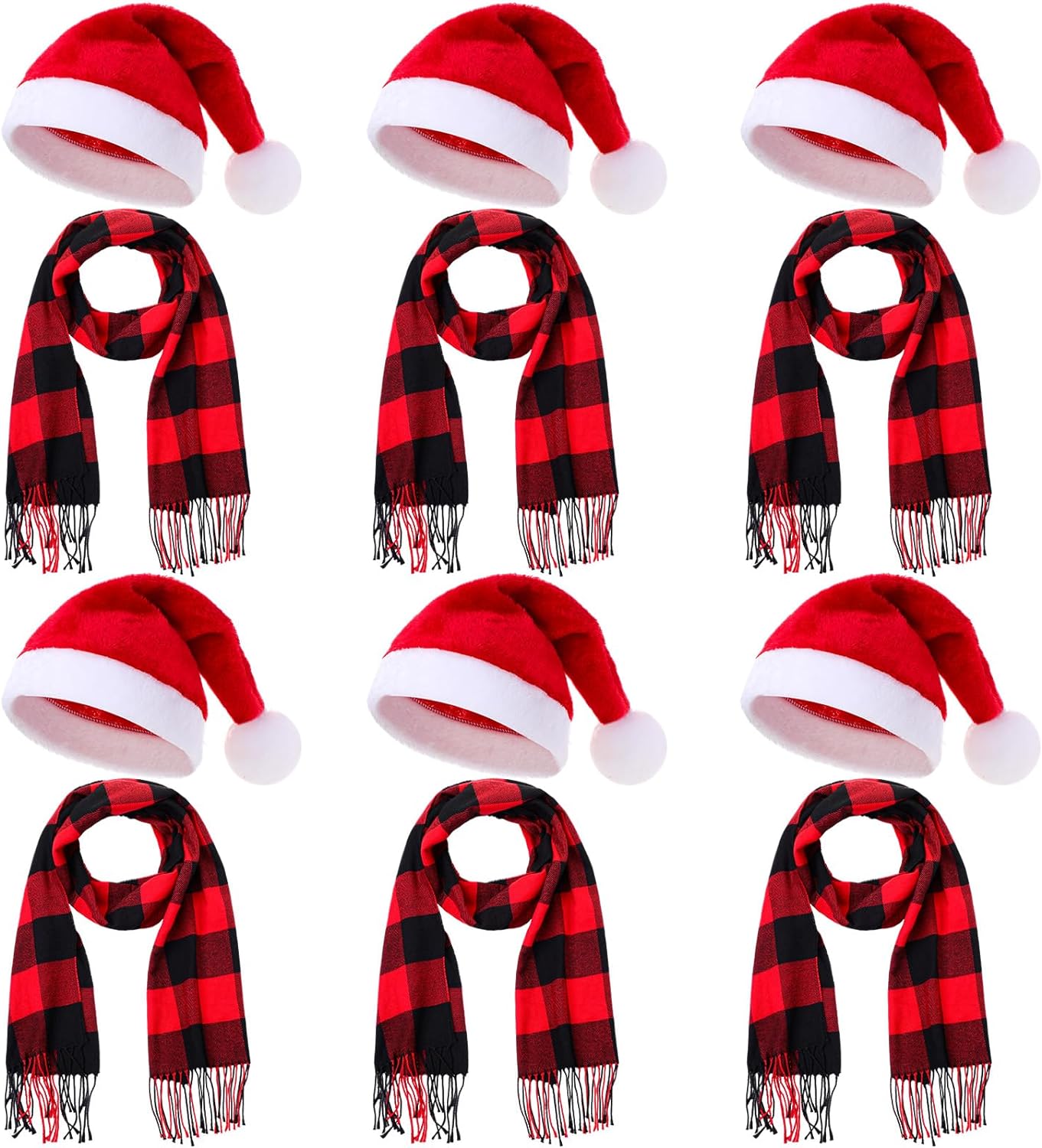 Cuffbow Santa Hat and Scarf Set Review