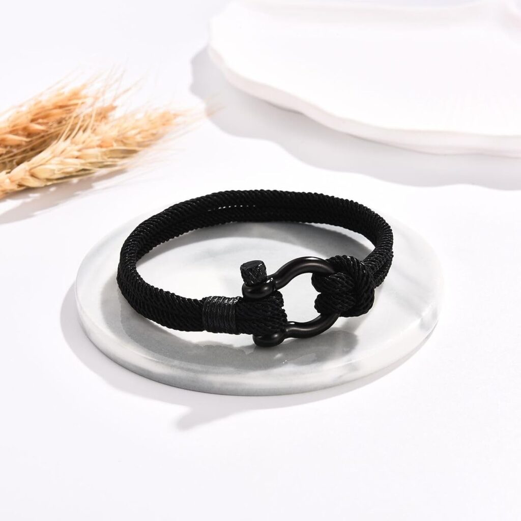 Leyung To My Boys Bracelet Gifts for Son Brother Grandson Nephew, Birthday Graduation Christmas Gifts for Teenage Boys