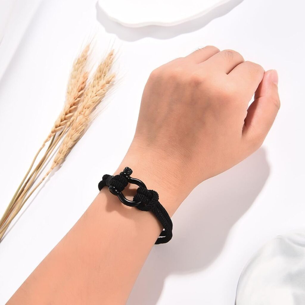 Leyung To My Boys Bracelet Gifts for Son Brother Grandson Nephew, Birthday Graduation Christmas Gifts for Teenage Boys