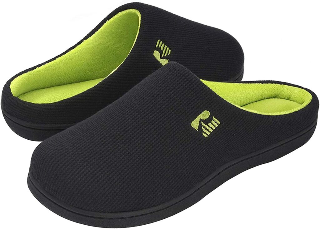 RockDove Mens Original Two-Tone Memory Foam Slipper