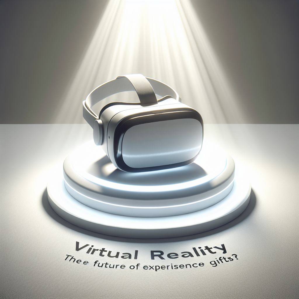 Virtual Reality: The Future Of Experience Gifts?