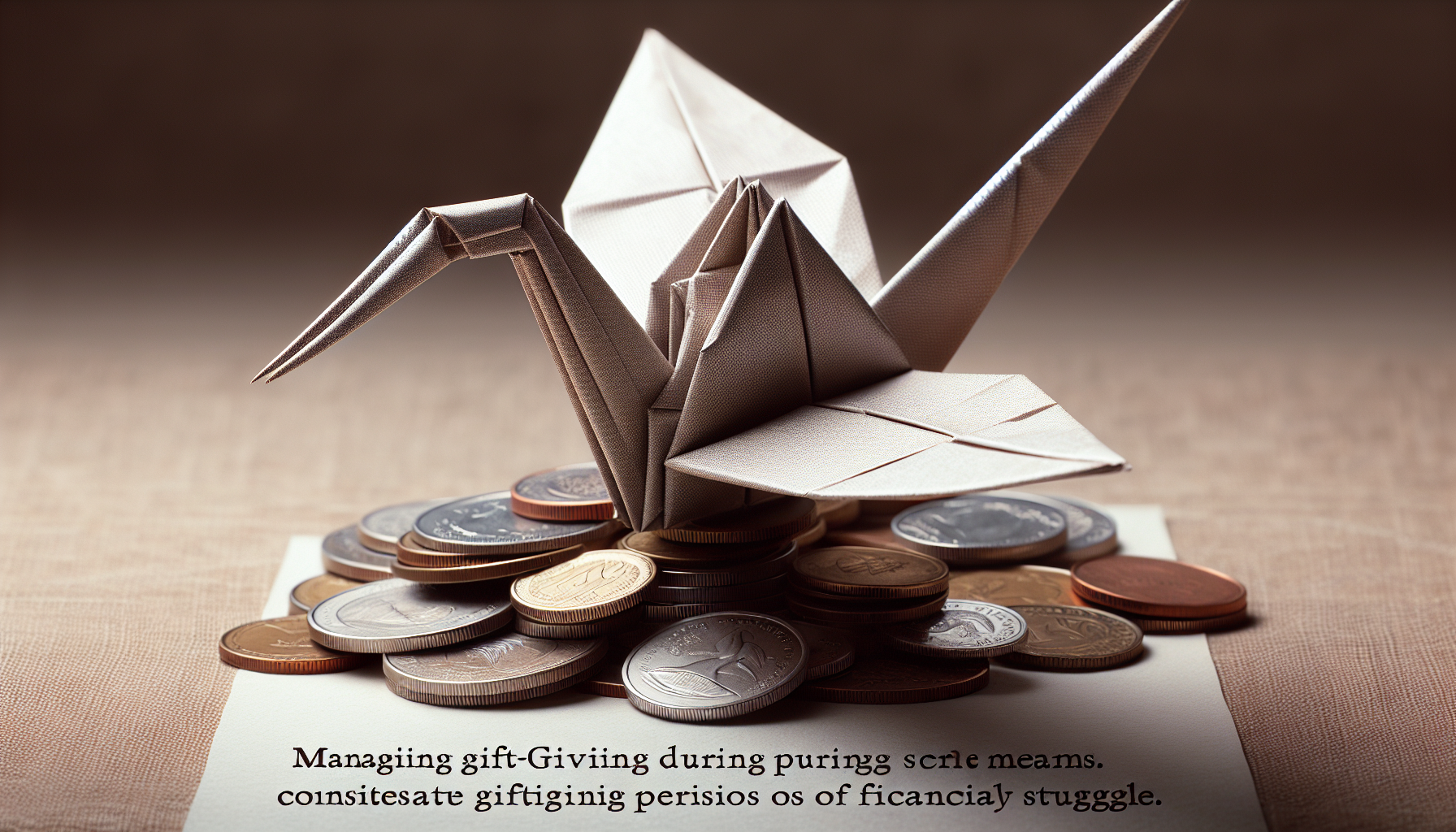 navigating gift giving during financial hardships