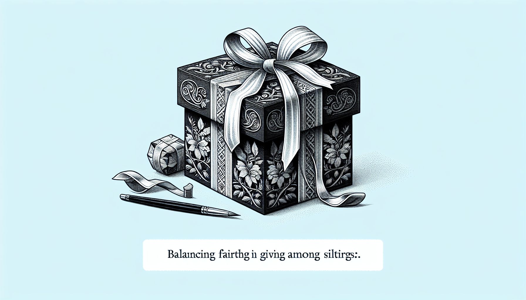 balancing fairness in gift giving among siblings